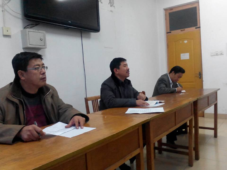 高一分校召开潍坊市以外学生家长会筹备会议