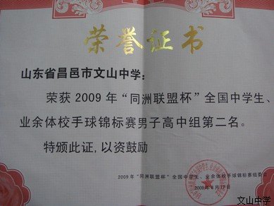 近三年获得的荣誉