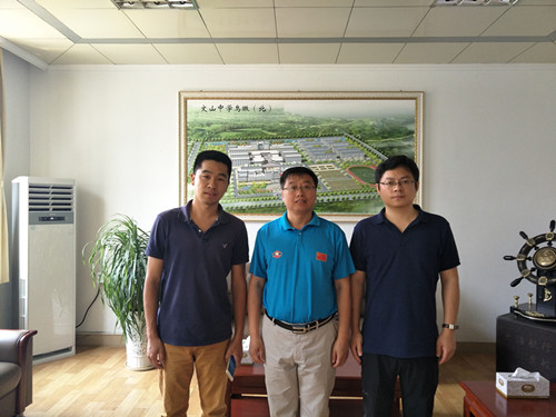 中国科学院大学李金柱博士和刘兰峰博士到我校宣传招生