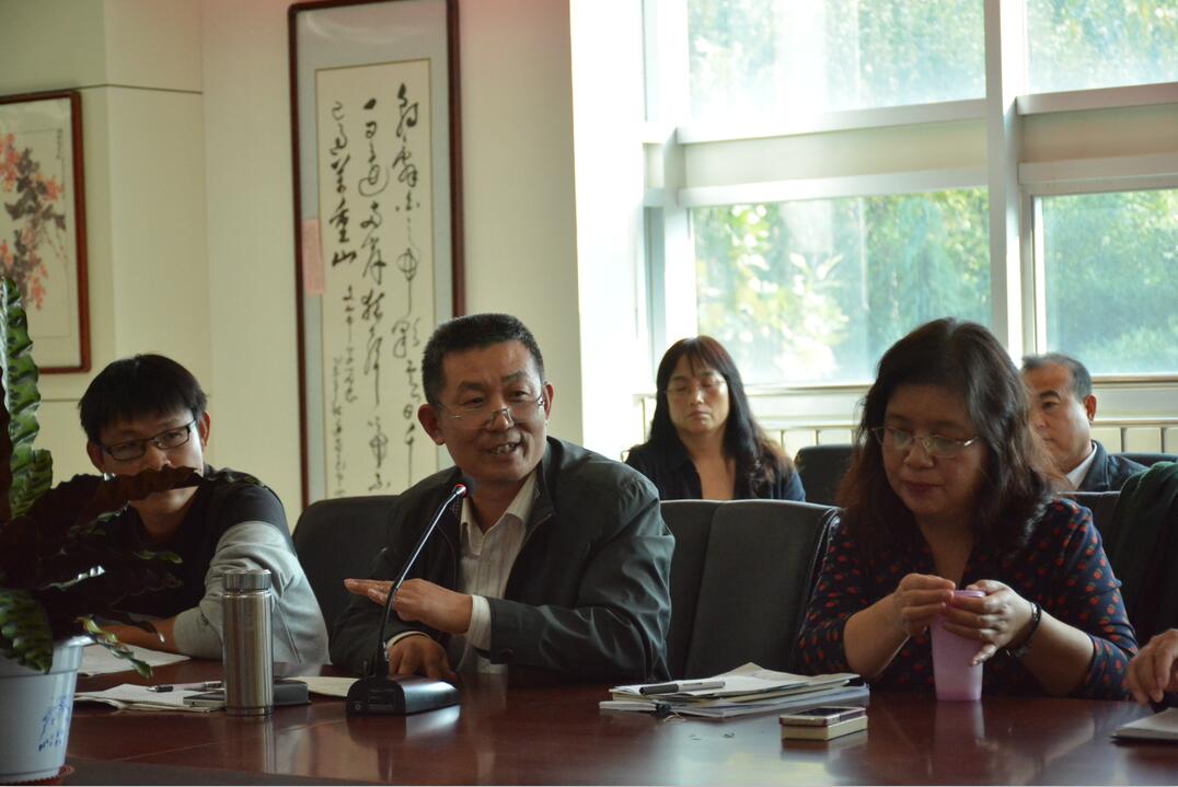 潍坊市教科院专家来我校进行教学调研工作