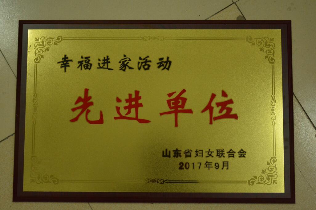 我校被评为“幸福进家活动先进单位”