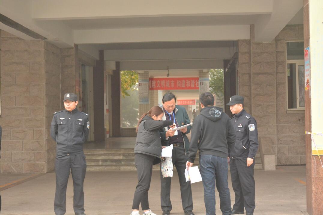 我校承担2017年全国成人高考考点任务圆满完成