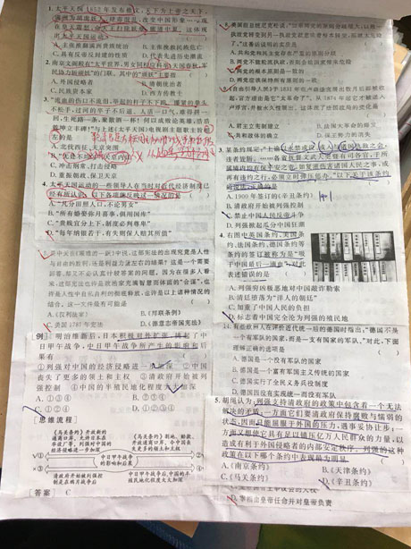 昌邑市文山中学“真实常规、高效课堂”教学抽查活动纪实