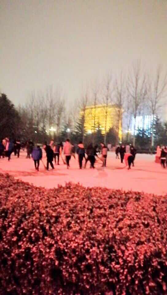 文化文中 | 雪径无声人勤扫，朝来初日春争先！