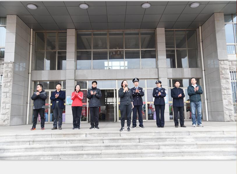 特色课程 | 家警校护航，昌邑市文山初中“新时代、新风采”文化远足环保考察活动成功举行