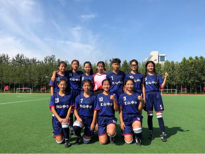 磨剑筑梦，御风翱翔——我校女子足球队再夺潍坊市冠军！