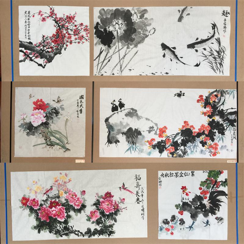 文化文中 | 我校举行“庆祝改革开放四十周年，跨年迎新”书画展！