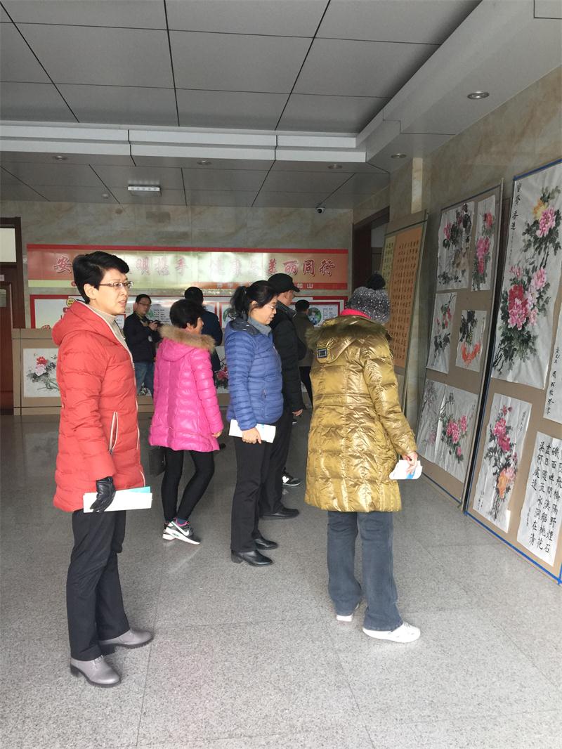 文化文中 | 我校举行“庆祝改革开放四十周年，跨年迎新”书画展！