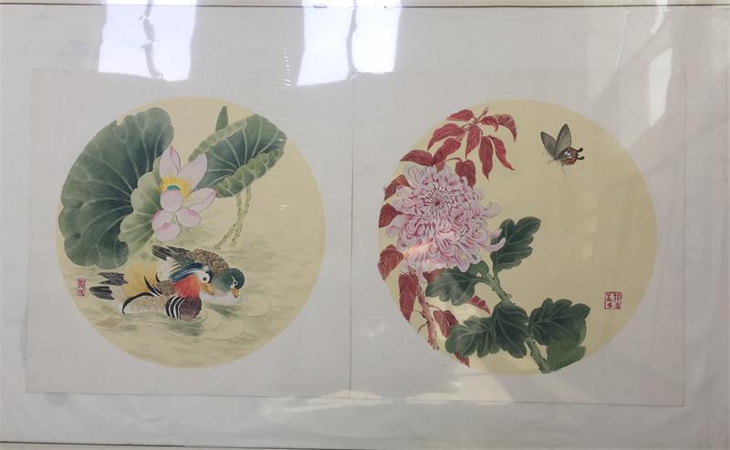 文化文中 | 我校举行“庆祝改革开放四十周年，跨年迎新”书画展！