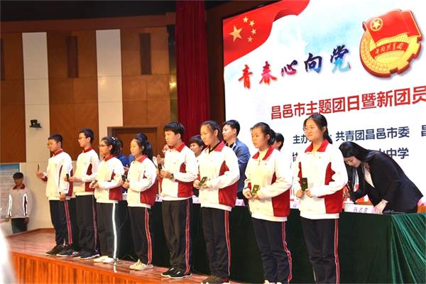 团徽闪亮 | 青春心向党，建功新时代！