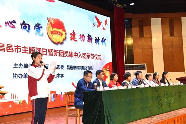 团徽闪亮 | 青春心向党，建功新时代！