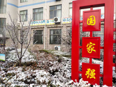 校园文化 | 漫天玉蝶飞，雪后文中别样美！