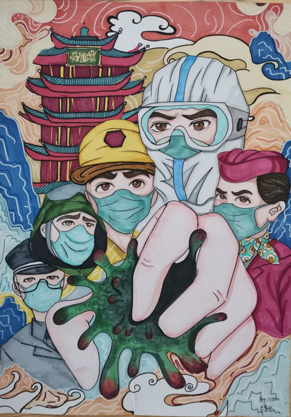 多元育人 | 我校书画展：丹青吐彩文山秀，翰墨传情学子心！