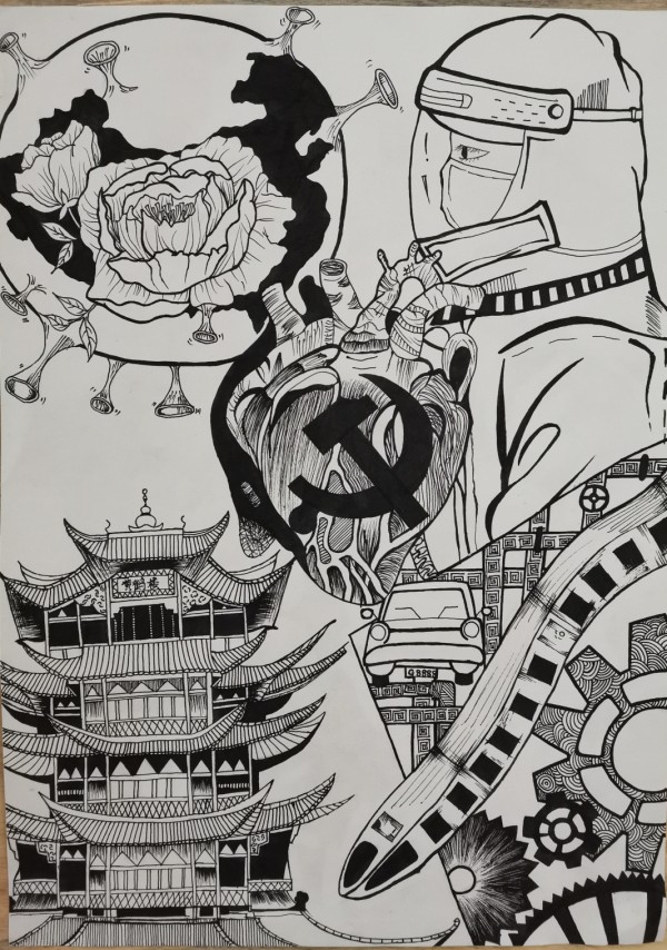 多元育人 | 我校书画展：丹青吐彩文山秀，翰墨传情学子心！