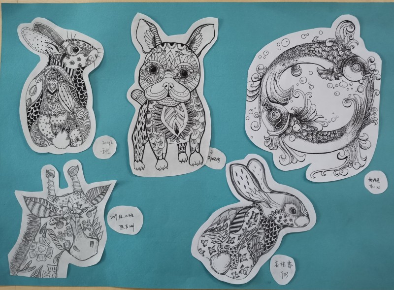 多元育人 | 我校书画展：丹青吐彩文山秀，翰墨传情学子心！