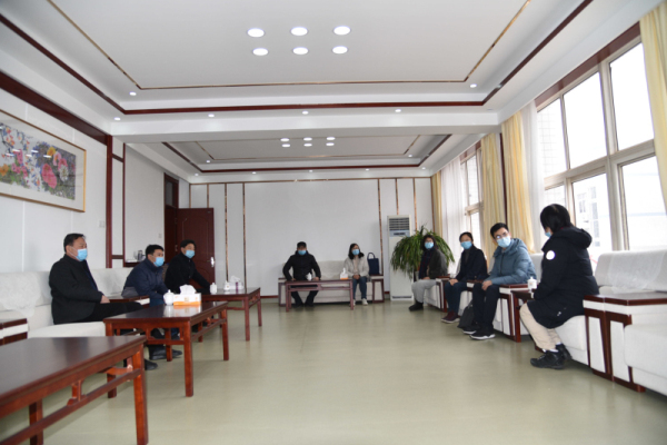 疫情防控潍坊驻昌邑专组来我校检查开学前疫情防控工作！