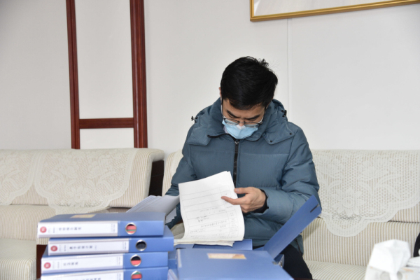 疫情防控潍坊驻昌邑专组来我校检查开学前疫情防控工作！