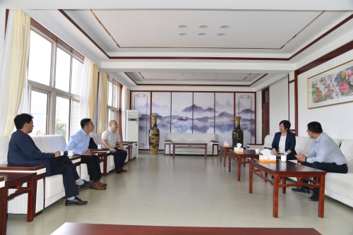 聊城大学医学院党总支委员、团委书记王炜明来我校考察交流！