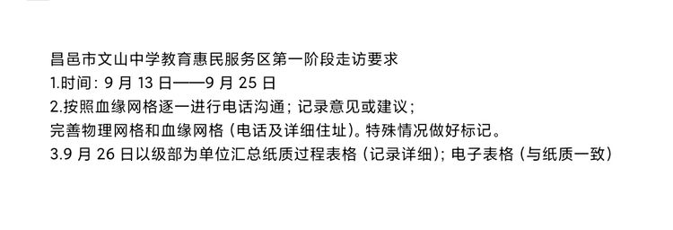 家校共育携手行，秋雨绵绵入人心——昌邑市文山初中“教育惠民服务区走访”活动